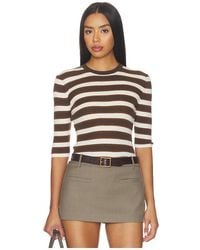 FAVORITE DAUGHTER - The Amelia Crewneck Top - Lyst