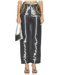 La Fuori - Vera Glass Pants - Lyst