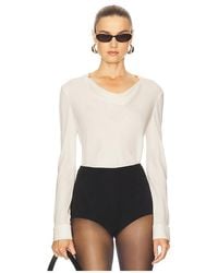 Theory - Long Sleeve Blouse - Lyst