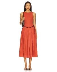 Free People - Midi-Kleid Nightingale Solid - Lyst