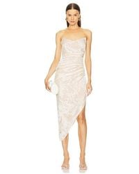 Michael Costello - X Revolve Cecilia Midi Dress - Lyst