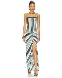 Benni - Rumi Strapless Maxi Dress - Lyst