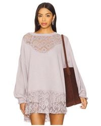 Free People - X Revolve Belle Sweatshirt - Lyst