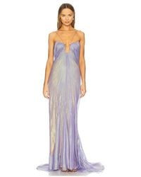 Maria Lucia Hohan - Vestido Raisa En Color Morado Talla (También En 36/4, 40/8) - Lyst