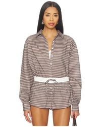 Lioness - Camisa Abotonada Nirvana En Color Chocolate Talla (También En S, Xxs, Xs, M, Xl, Xxl) - Lyst