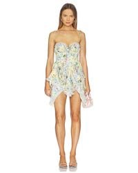 For Love & Lemons - Elea Mini Dress - Lyst