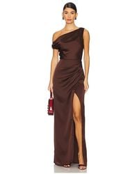 Show Me Your Mumu - Vestido Jodie En Color Chocolate Talla (También En Xs, S, Xl) - Lyst