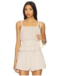 Blank NYC - Gingham Top - Lyst