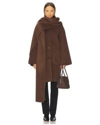 L'academie - 'Academie Melba Wool Coat - Lyst