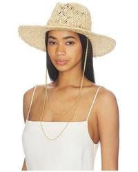 Ruslan Baginskiy - Cut Out Double Chain Strap Fedora Hat - Lyst