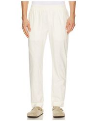 Onia - Linen Cotton Stretch Cuff Pant - Lyst