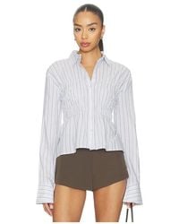 ALL THE WAYS - Annie Button Up Top - Lyst