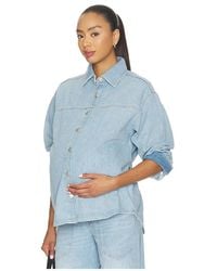 DL1961 - X Bumpsuit Addison Maternity Overshirt - Lyst