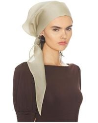 Helsa - Silk Gazar Head Scarf - Lyst