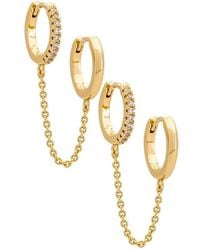 Miranda Frye - Elliot Double Hoop - Lyst