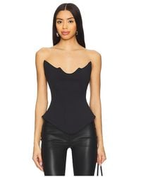 MOTHER OF ALL - April Zipper Corset Top - Lyst
