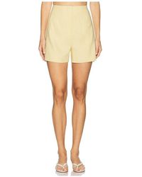Veronica Beard - Brit Short En Color Amarillo Limon Talla (También En 00, 12, 14, 16, 2, 4, 6, 8) - Lyst