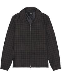 Vince - Plaid Zip Jacket - Lyst
