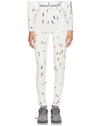 Perfect Moment - Printed Base Layer Legging - Lyst