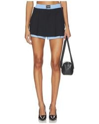 Alexander Wang - Prestyled Pleated Skort With Zipper Details - Lyst