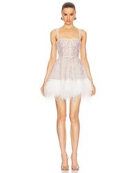 Bronx and Banco - Minivestido Mademoiselle Beaded En Color Blanco Talla (También En L, S, Xl, Xs) - Lyst