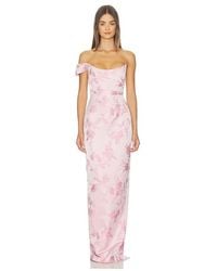 SAU LEE - Jackson Brocade Gown - Lyst