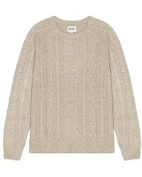 Rhythm - Mohair Fishermans Knit Sweater - Lyst
