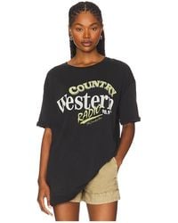 The Laundry Room - Country Western Radio Oversized Tee - Lyst