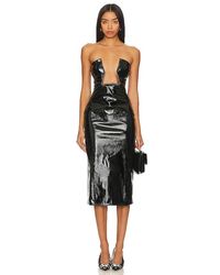 superdown - Julia Faux Leather Dress - Lyst