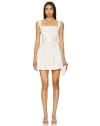 Free People - Vestido Meet Me En Maui En Color Blanco Talla En - Lyst