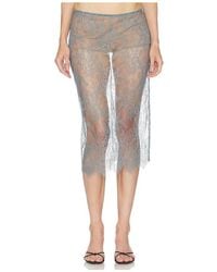 L'academie - 'Academie Mimi Midi Skirt - Lyst