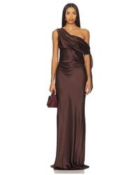 The Sei - Asym. Drape Gown With Tie - Lyst