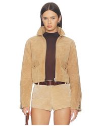 Blank NYC - Suede Moto Jacket - Lyst