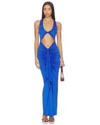 superdown - ROBE AMAI en Royal - Lyst
