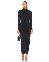 Susana Monaco - Mock Neck Long Sleeve Dress - Lyst