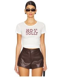The Laundry Room - No One's Dolly Baby Rib Tee - Lyst