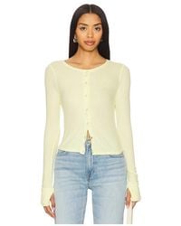 Michael Lauren - Vesca Snap Front Tee - Lyst