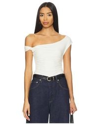 WeWoreWhat - Twisted Off The Shoulder Top - Lyst