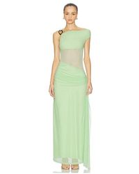 kinera maxi dress Mami Beaded Halter Neck Maxi Dress - The Rainbow Fish Dress
