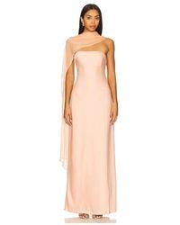 YELLOW THE LABEL - Vitoria Cape Dress - Lyst