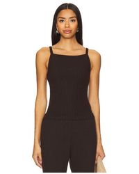 DONNI. - The Sweater Rib Spaghetti Tank - Lyst