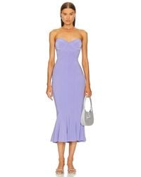 Norma Kamali - Corset Dress To Midcalf - Lyst