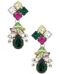 Anton Heunis - Omega Clasp Pixel & Drop Earrings - Lyst