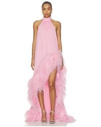 Bronx and Banco - Madeline Halterneck Gown - Lyst