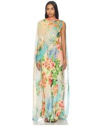 Hemant & Nandita - Maxi Dress With Sash - Lyst