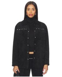 Amanda Uprichard - Nirvana Suede Jacket - Lyst