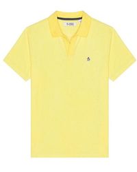 Original Penguin - Polo De Manga Corta En Color Amarillo Limon Talla (También En M, S, Xl/1X) - Lyst