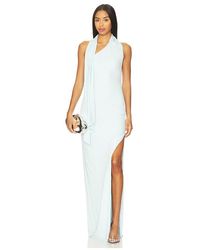 Lovers + Friends - Vestido Largo Maisie En Color Bebe Azul Talla (También En M, S, Xl, Xs, Xxs) - Lyst