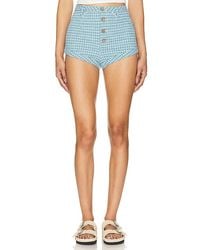 Free People - X Revolve Checked Out Plaid Brief - Lyst