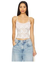 Free People - X Intimately Fp All Day Lace Cami - Lyst